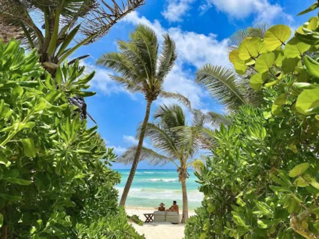 Beachfront Suites In Tulum Beach מלון