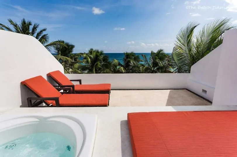מלון Beachfront Suites In Tulum Beach